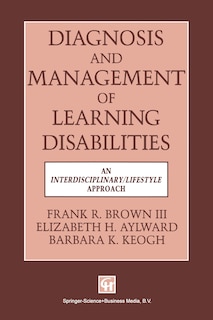 Couverture_Diagnosis and Management of Learning Disabilities