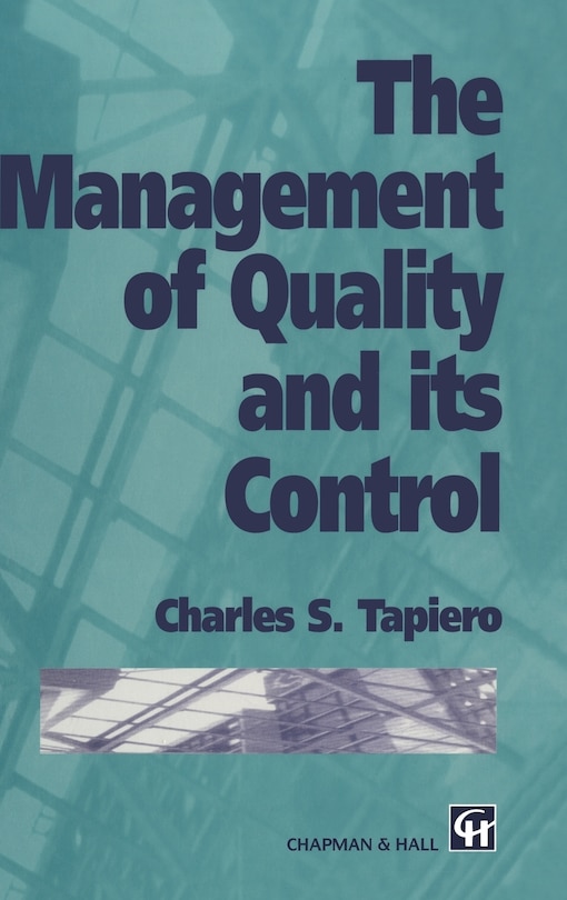 Couverture_The Management of Quality and its Control