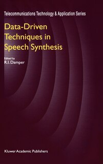 Couverture_Data-driven Techniques In Speech Synthesis