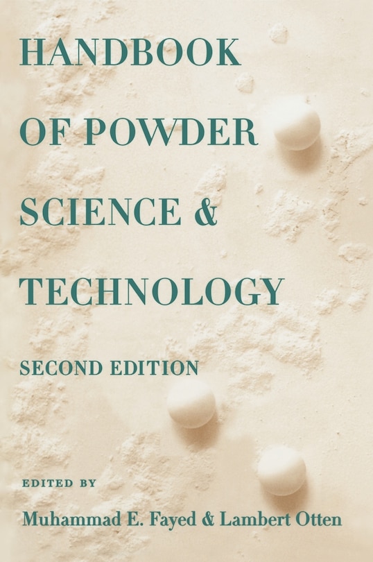 Front cover_Handbook of Powder Science & Technology