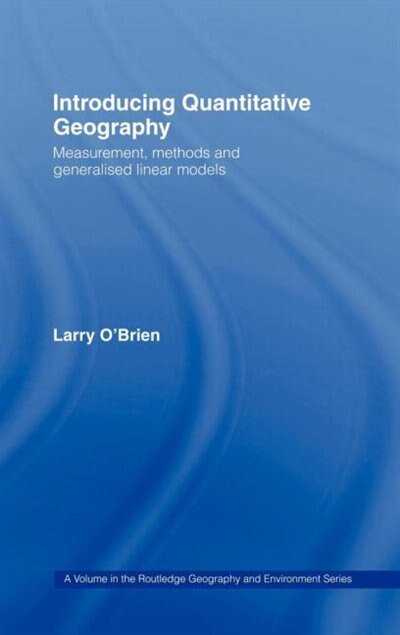 Front cover_Introducing Quantitative Geography