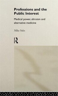 Front cover_Professions and the Public Interest