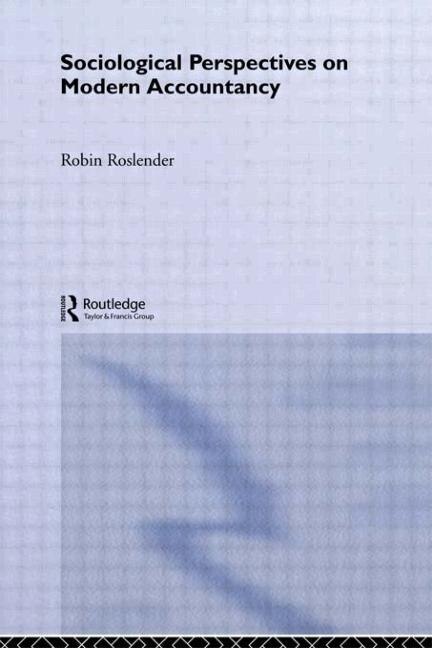 Couverture_Sociological Perspectives On Modern Accountancy