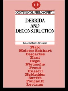 Front cover_Derrida and Deconstruction