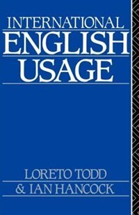 Front cover_International English Usage