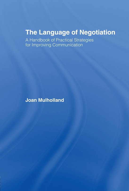 Front cover_The Language of Negotiation
