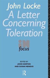 Couverture_John Locke's Letter on Toleration in Focus