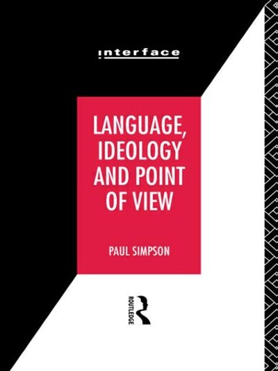 Front cover_Language, Ideology and Point of View