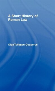 Front cover_A Short History of Roman Law