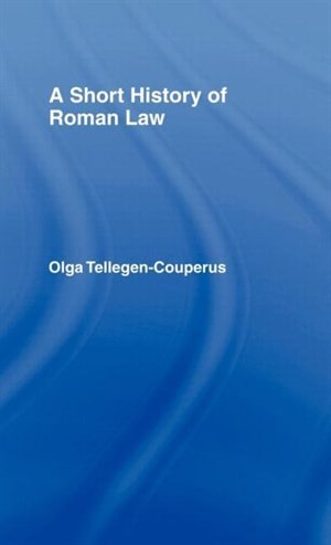 Front cover_A Short History of Roman Law