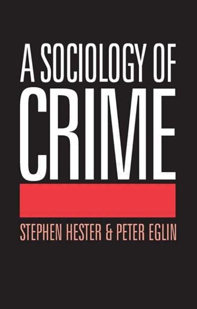 Couverture_A Sociology of Crime