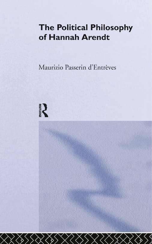 Couverture_The Political Philosophy of Hannah Arendt