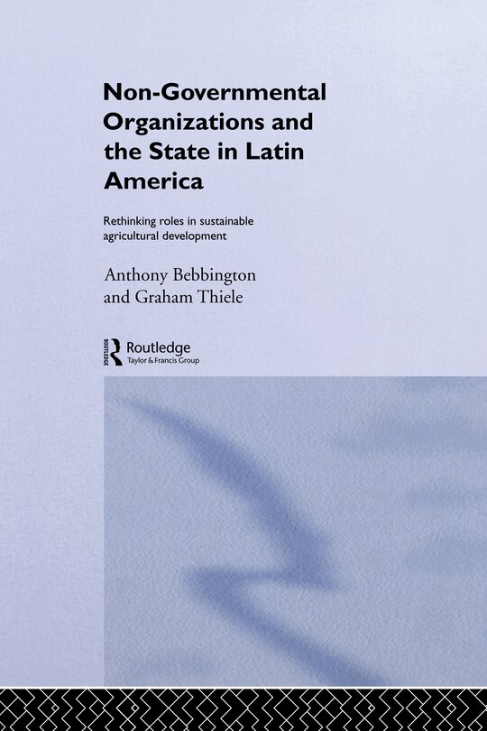 Couverture_Non-Governmental Organizations and the State in Latin America