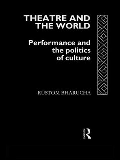 Front cover_Theatre and the World
