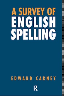 Couverture_A Survey of English Spelling