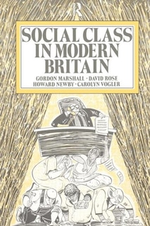 Front cover_Social Class in Modern Britain