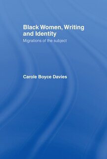 Front cover_Black Women, Writing and Identity
