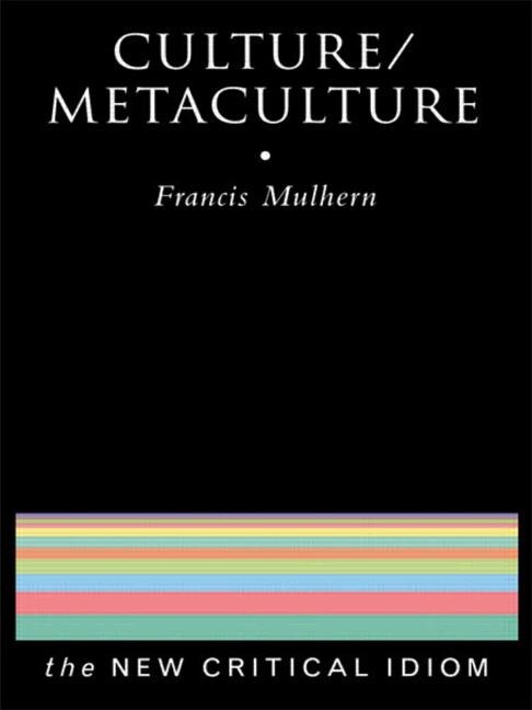 Front cover_Culture/Metaculture