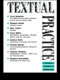 Front cover_Textual Practice