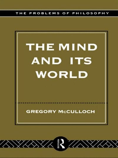 Front cover_Mind and its World