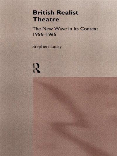 Front cover_British Realist Theatre