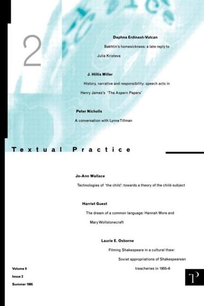 Couverture_Textual Practice