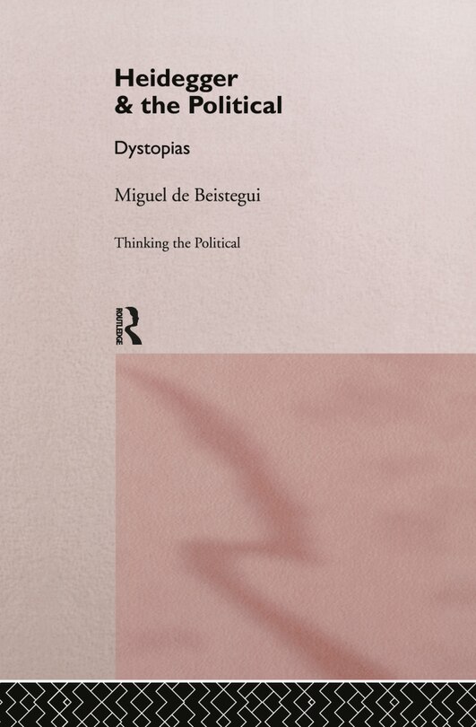 Front cover_Heidegger and the Political
