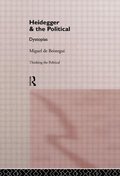 Front cover_Heidegger and the Political