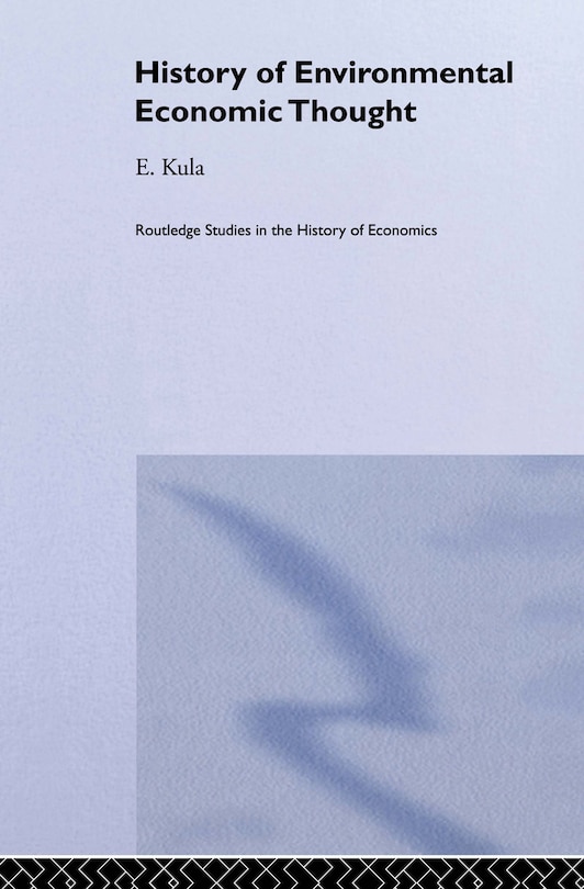 Front cover_History of Environmental Economic Thought