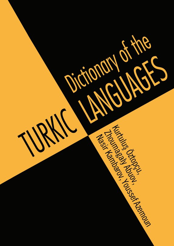 Front cover_Dictionary of Turkic Languages
