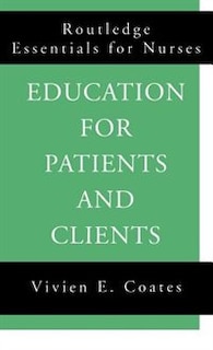 Front cover_Education For Patients and Clients