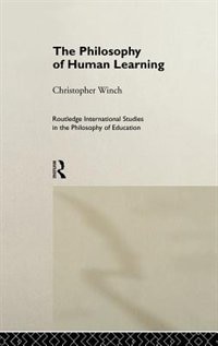 Front cover_The Philosophy of Human Learning