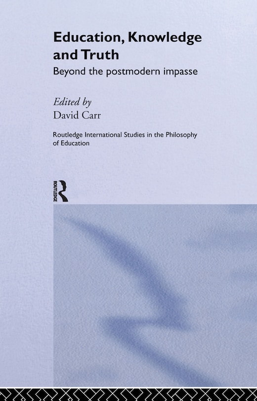 Couverture_Education, Knowledge and Truth
