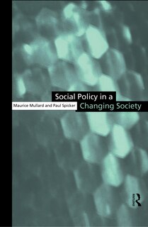 Front cover_Social Policy in a Changing Society