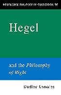 Front cover_Routledge Philosophy GuideBook to Hegel and the Philosophy of Right