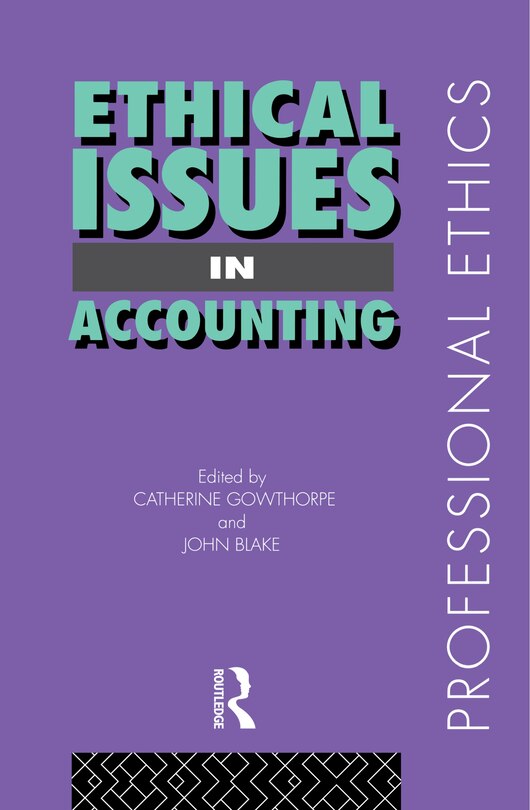 Front cover_Ethical Issues in Accounting