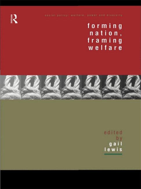 Front cover_Forming Nation, Framing Welfare