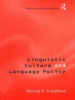 Front cover_Linguistic Culture and Language Policy