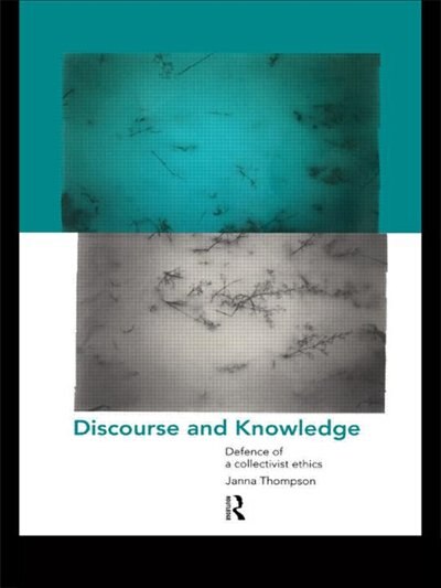 Couverture_Discourse and Knowledge