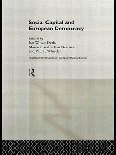 Couverture_Social Capital and European Democracy