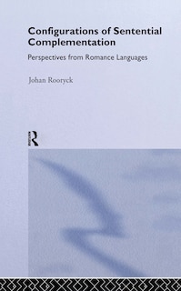 Front cover_Configurations of Sentential Complementation