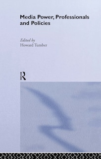 Front cover_Media Power, Professionals and Policies