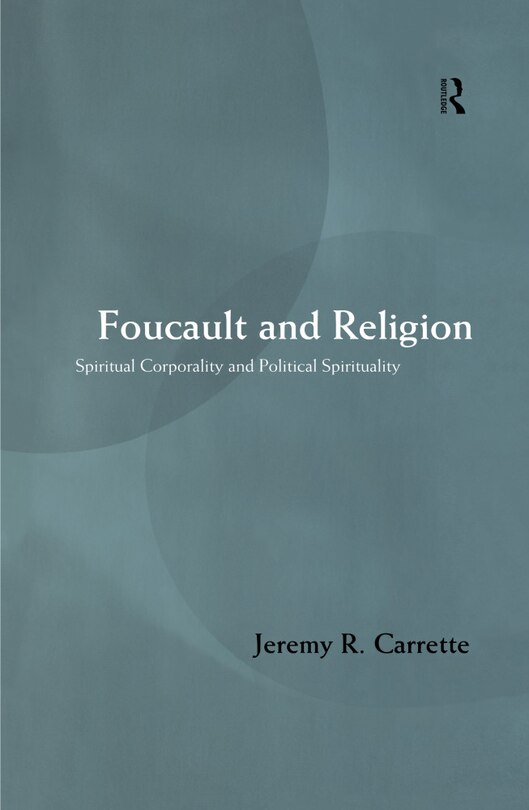 Front cover_Foucault and Religion