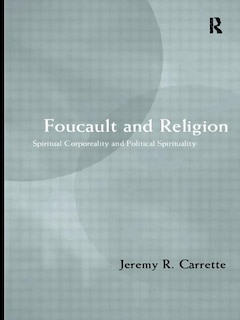 Front cover_Foucault and Religion