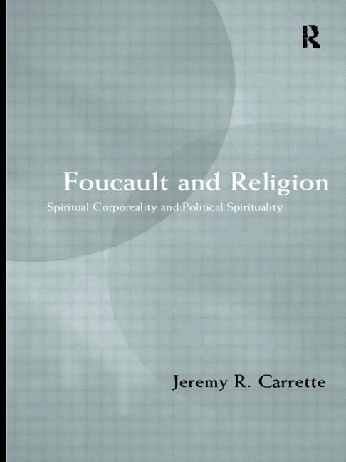 Front cover_Foucault and Religion