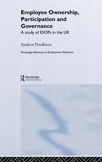 Couverture_Employee Ownership, Participation and Governance