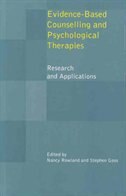 Front cover_Evidence Based Counselling and Psychological Therapies