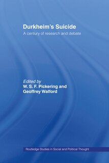 Couverture_Durkheim's Suicide