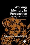 Couverture_Working Memory in Perspective