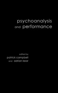 Front cover_Psychoanalysis and Performance